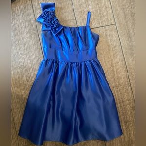 Girls Semi Formal Satin Dress 💙